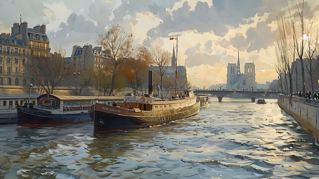 Seine in Paris