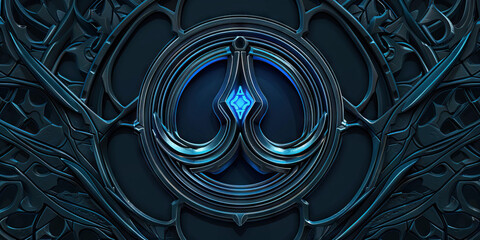 A modern blue and white logo, with clean lines and minimalistic design, conveys trust and reliability in a world of competitors