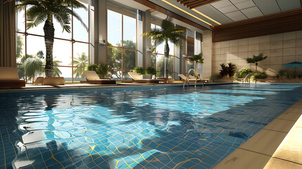 Fototapeta premium swimming pool