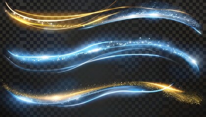 star with light trails