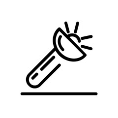 Flashlight icon design