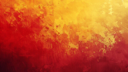 Obraz premium Red and yellow color background with gradient and grain effect