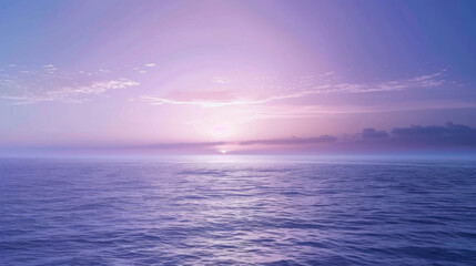 Peaceful Ocean at Twilight