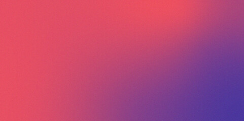Digital grainy gradient with colorful soft noise effect. Vintage Grunge Texture Pattern in pink and purple Tones for Artful Wallpaper Gradient blur, noise, grain, texture abstract background design.	