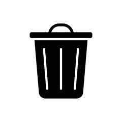 Trash icon vector design templates simple and modern concept