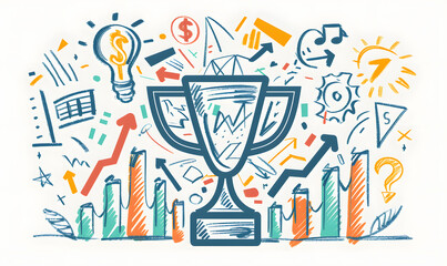 investment and business graphic advertising backgrounds