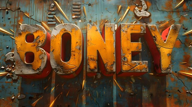 Vibrant Pop Art Comic Book Sound Effects with Dynamic Typographic Composition