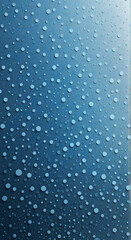 water drops on glass