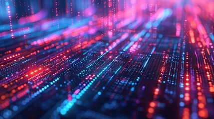 Obraz premium Magnificent Global business internet network connection IoT Internet of Things business