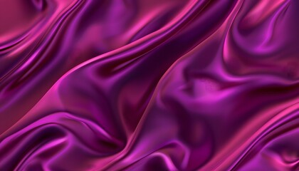 Obraz premium purple satin wave background vector