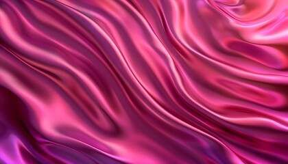 Obraz premium purple satin wave background vector