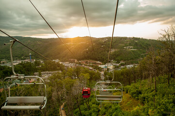 Chair lift in Tennessee