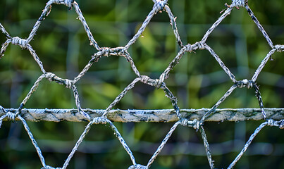 Fototapeta premium football-themed graphic and photo for advertising