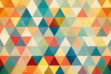 Vibrant Abstract Geometric Pattern Background