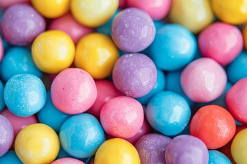 Colorful Eggs in a Bucket