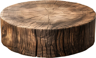 Fototapeta premium Rustic wooden stump
