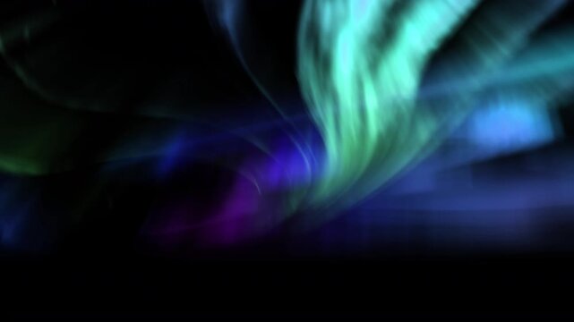 Aurora Fantasia Celestial Dance Loop Animation