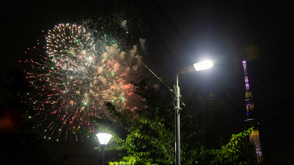 Sumidagawa Fireworks Festival 2024 in Tokyo