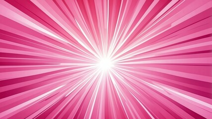 Fototapeta premium pink sunburst rays abstract background copy space backdrop art