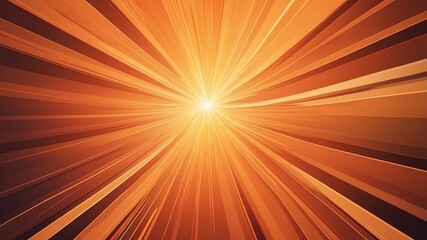 Obraz premium orange prism rays abstract background copy space backdrop art