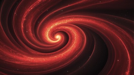 red galaxy swirl abstract background copy space backdrop art