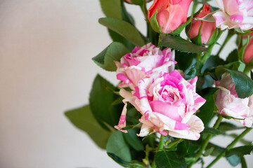 スプレー薔薇の花束