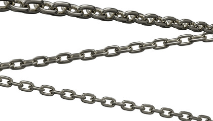 Obraz premium chain isolated on white