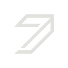 Monogram 7. Number 7. Number 7 design logo. Monogram letter mark 7 logo design. Monogram design vector logo. Monogram number 7 logo design. Simple number 7 monogram. Monogram 7 design logo.