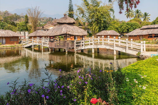 Santichon village, Pai, Mae Hong Son, Thailand