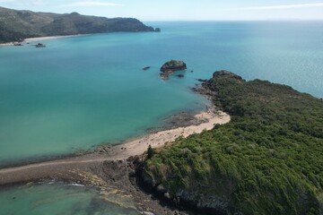 Aerial photo of Cape Hillsborough Queensland Australia