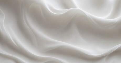 Obraz premium white satin fabric