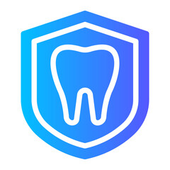 dental care gradient icon