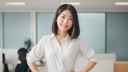 Obraz premium 日本のビジネスウーマン
