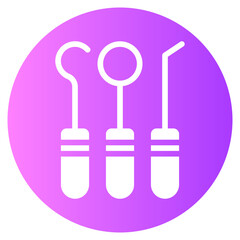dentist gradient icon