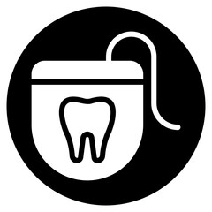 floss glyph icon