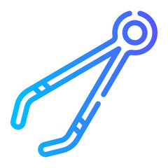 tweezers gradient icon