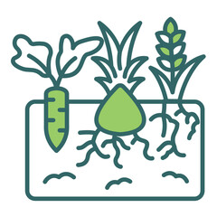 Cover Crops Icon