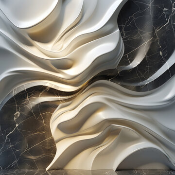 Smooth Elegance Sleek 3D Surface Designs explores the creation refined,polished textures that exude sophistication.Highlighting techniques achieve seamless and glossy finishes,these designs add  touch