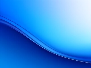 Fototapeta premium abstract blue wave background. Generative ai