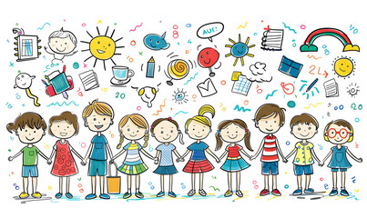 Fototapeta premium education and learning concept