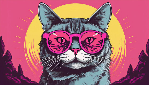 고양이 일러스트