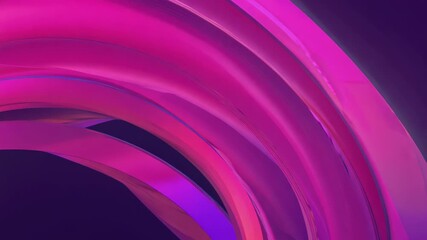 Vibrant Waves of Color Dance in a Dynamic Light Display at Twilight. Generative AI