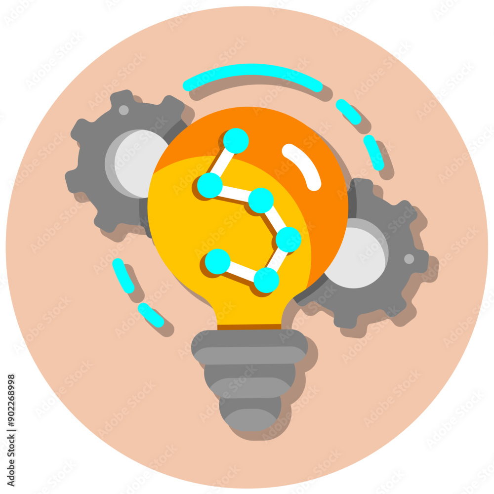 Poster innovation hub icon