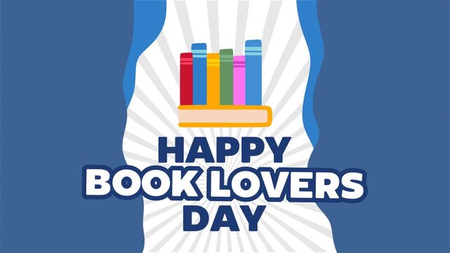 animated video happy book lovers day