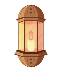 arabic candle lantern decoration