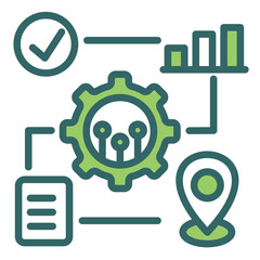 Technology Roadmap Icon