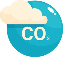 Co2 emissions are polluting the atmosphere and contributing to climate change