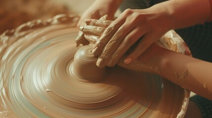 Clay artistry: pottery, practice of molding clay into various forms, blending traditional techniques with modern designs to produce unique, handcrafted ceramics for use and aesthetic enjoyment.