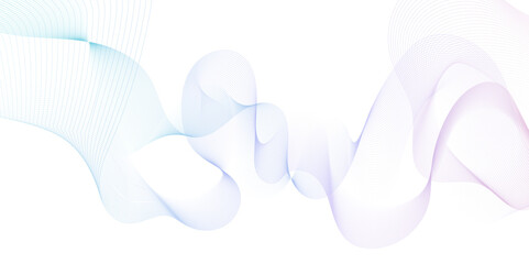 Abstract pink wavy lines Digital frequency track equalizer background. Curved wave smooth stripe seamless pattern. Wave lines created using blend tool. graphic design template banner business wave.