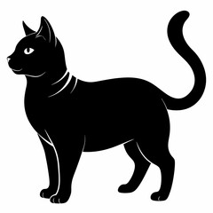 American Bobtail Black silhouette